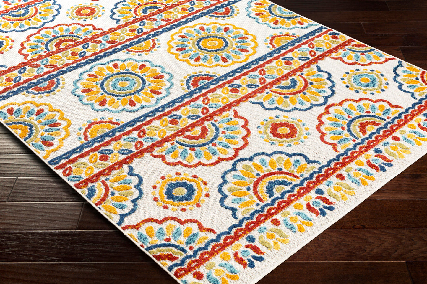 Big Sur BSR-2307 8' x 10' Machine Woven Indoor/Outdoor Area Rug