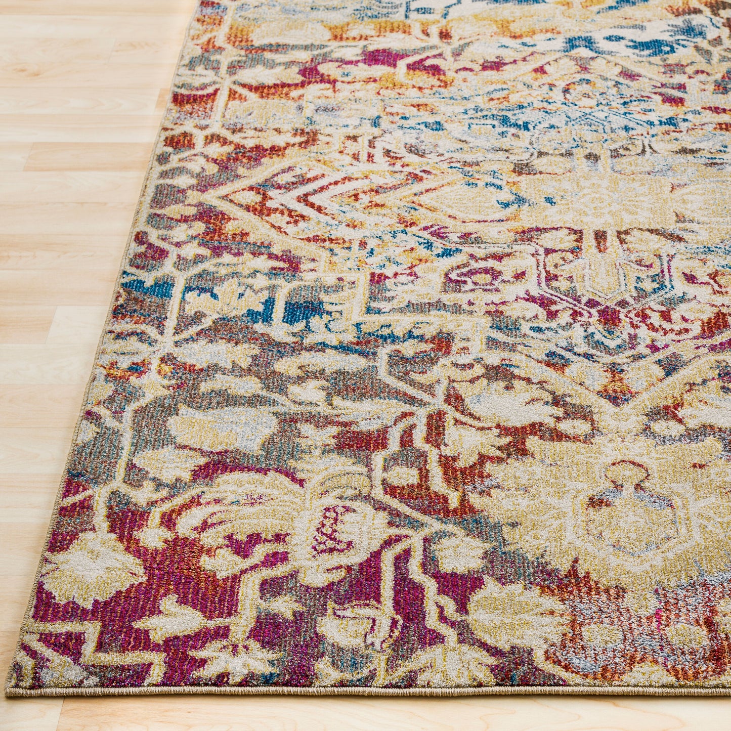 Alfombra decorativa tejida a máquina Bosphorous BSS-3400 de 2' x 3'