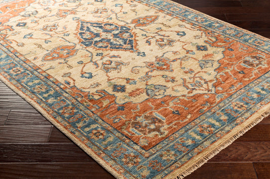 Biscayne BSY-2300 2' x 3' Handmade Wool Accent Rug