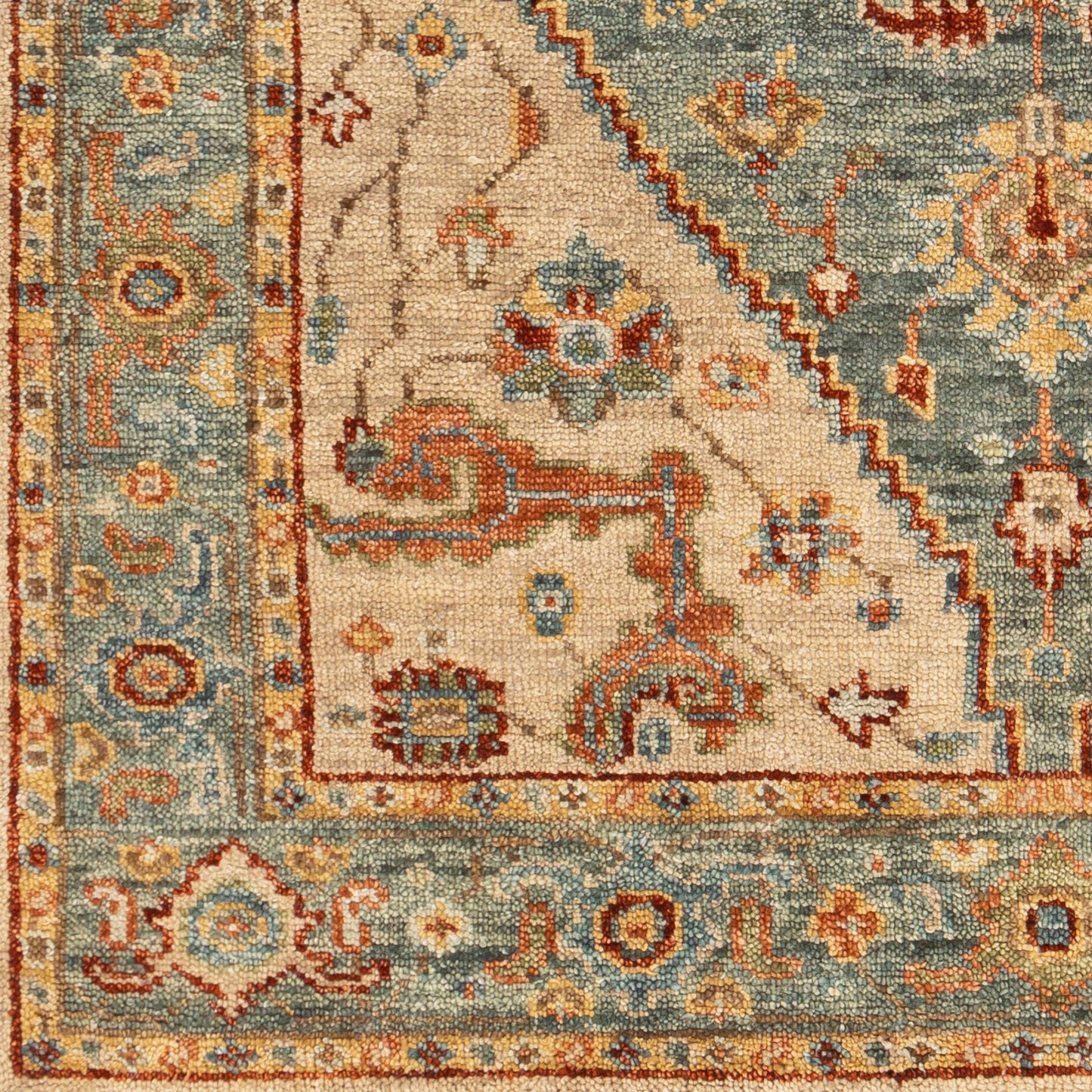 Biscayne BSY-2301 2' x 3' Handmade Wool Accent Rug