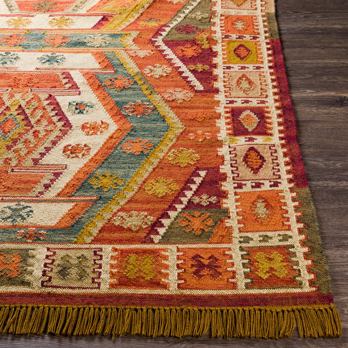 Bursa BUR-2300 2' x 3' Handmade Recyled Accent Rug