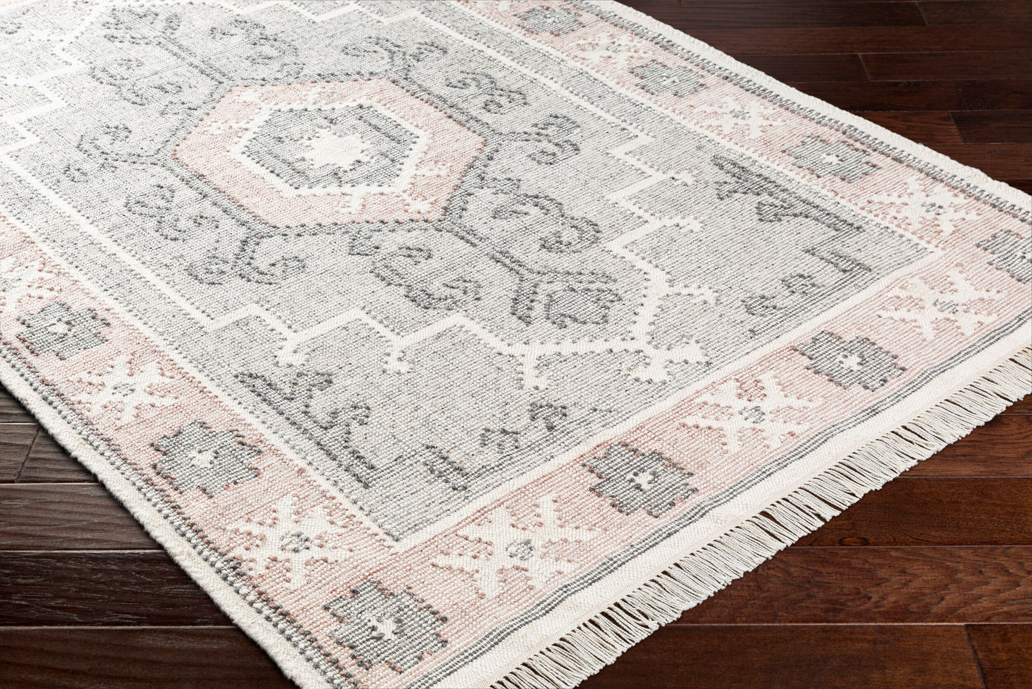 Bursa BUR-2304 8ft Runner Handmade Recyled Runner Rug