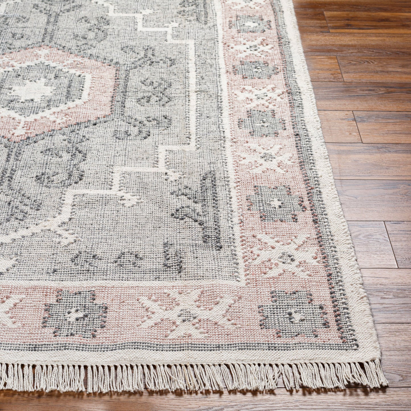 Bursa BUR-2304 8ft Runner Handmade Recyled Runner Rug