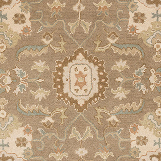 Caesar CAE-1167 6ft Square Handmade Wool Area Rug