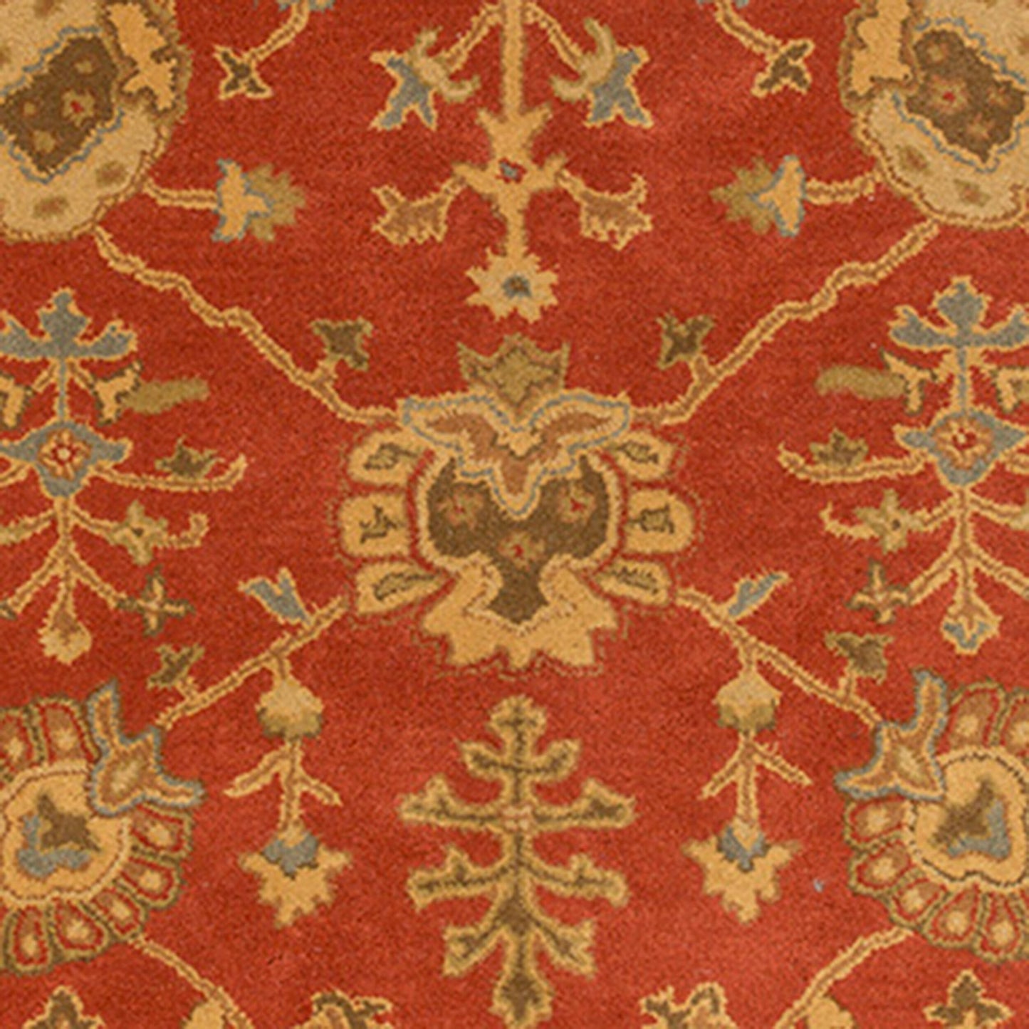Alfombra ovalada de lana hecha a mano Caesar CAE-1169 de 8' x 10'