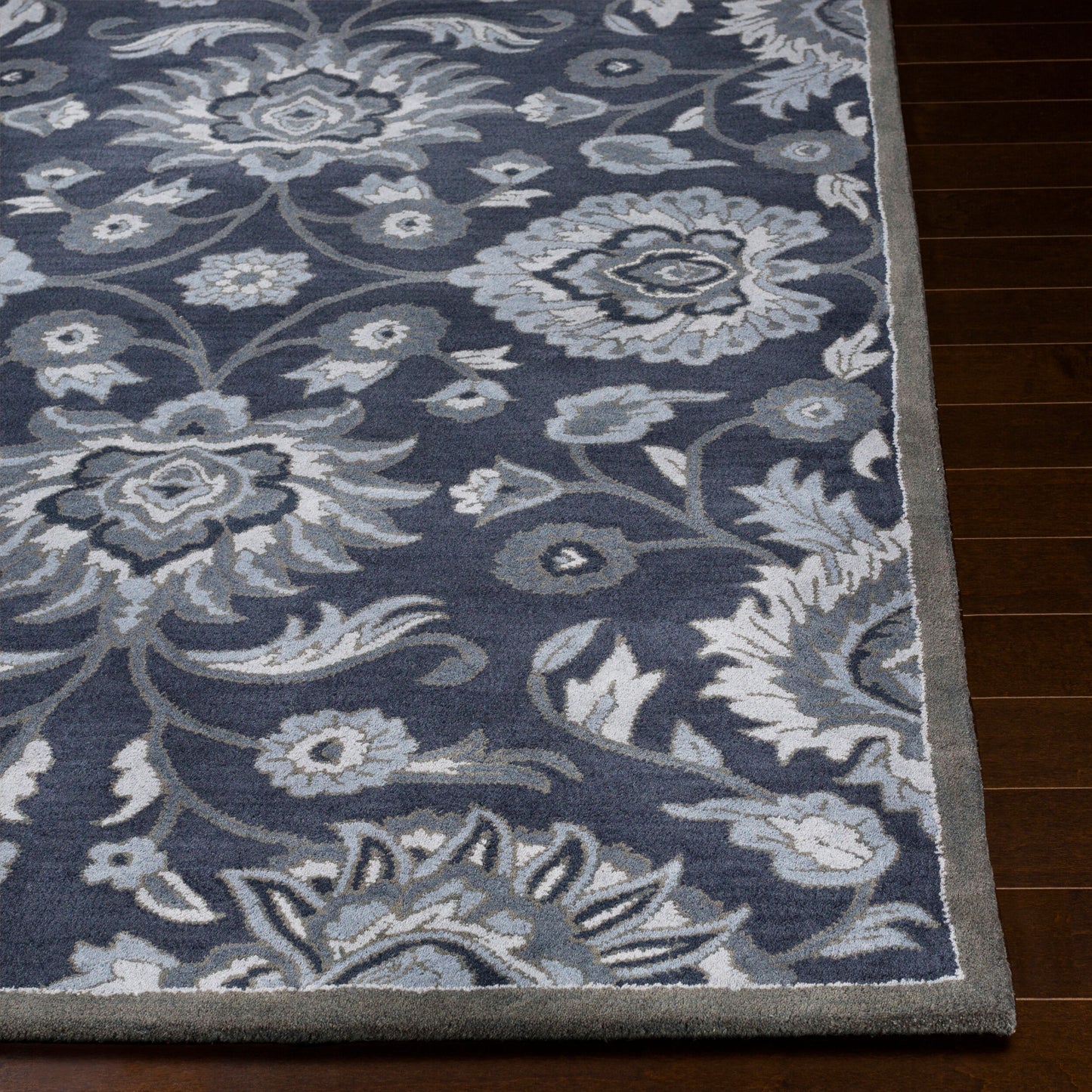 Caesar CAE-1191 9ft Square Handmade Wool Area Rug