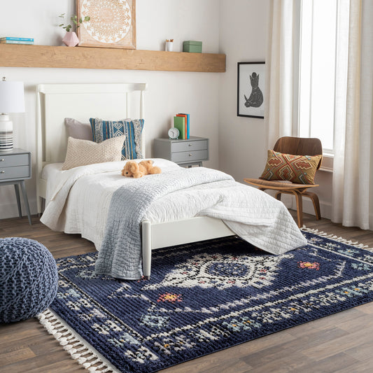 Alfombra tejida a máquina Casablanca Shag CAG-2302 de 8' x 10'