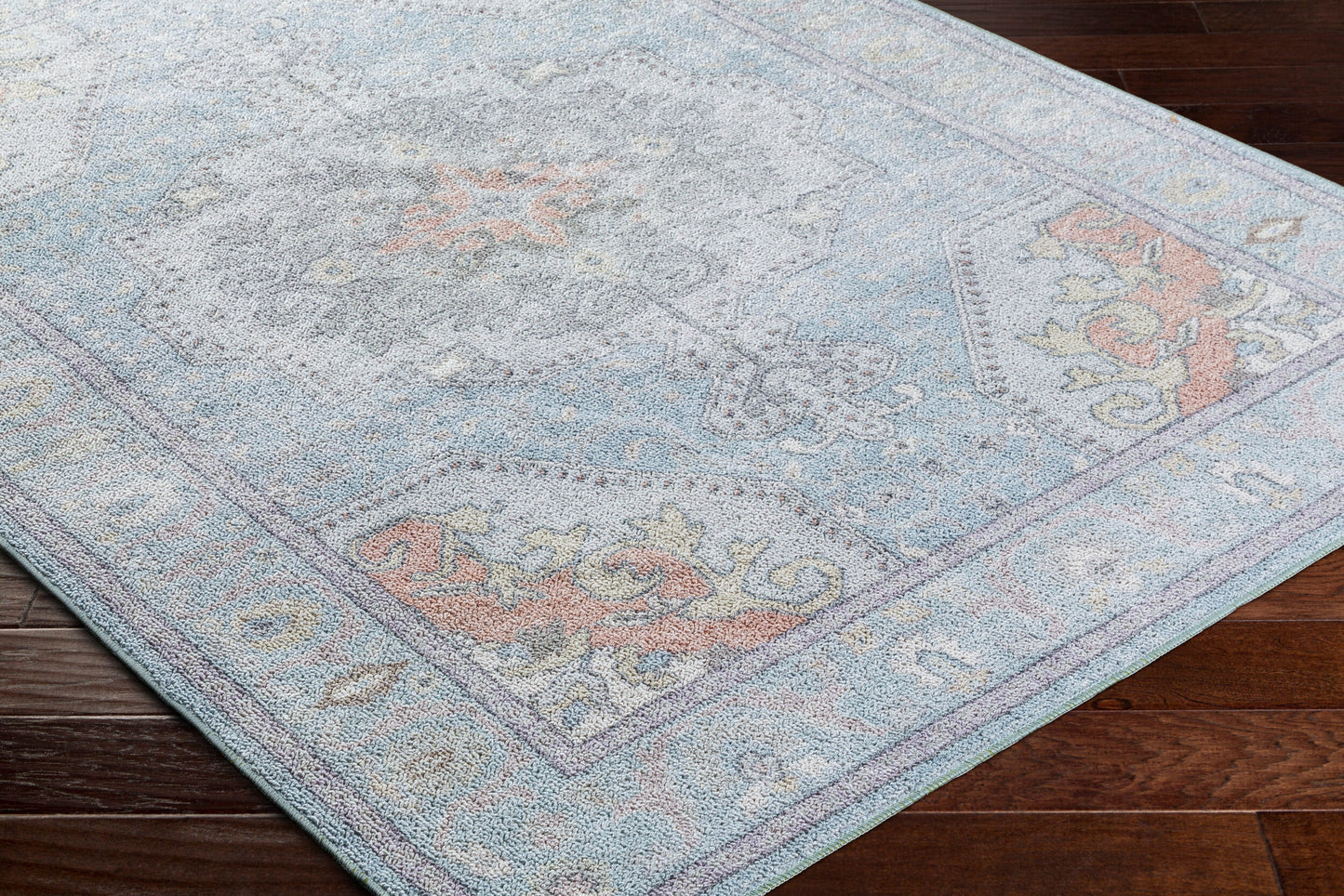 Calhoun CAH-2300 3' x 4' Machine Woven Washable Accent Rug
