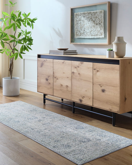 Calhoun CAH-2301 9' x 12' Machine Woven Washable Area Rug