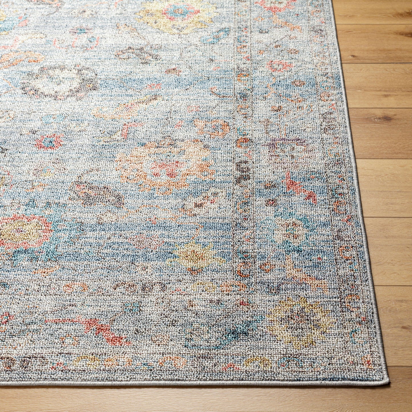 Calhoun CAH-2302 7ft Runner Machine Woven Washable Runner Rug