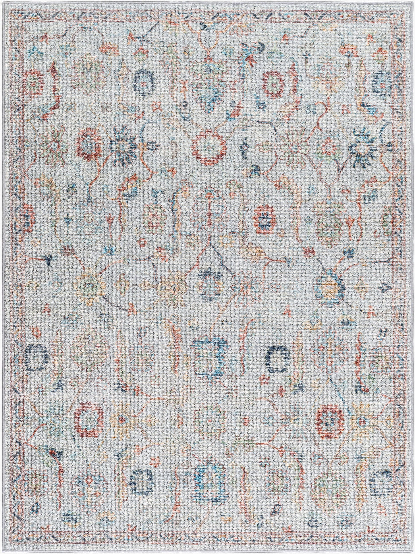 Calhoun CAH-2303 9' x 12' Machine Woven Washable Area Rug
