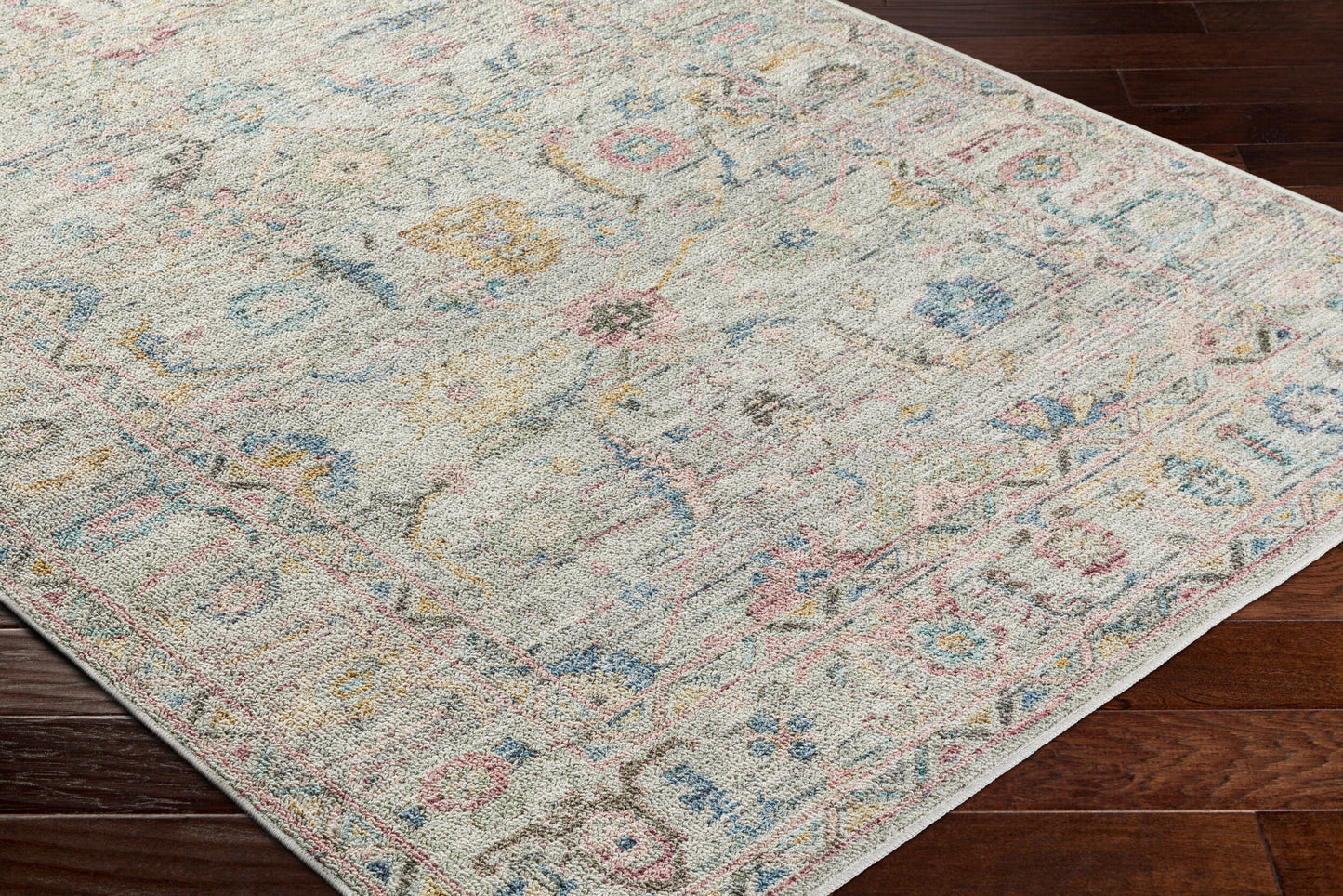 Calhoun CAH-2304 3' x 4' Machine Woven Washable Accent Rug