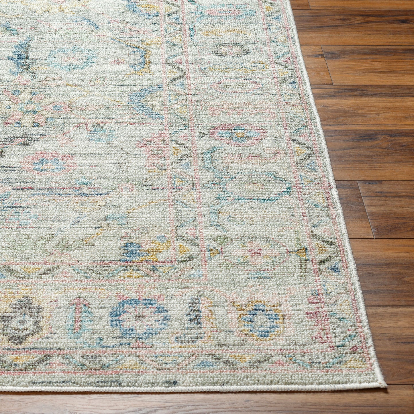 Calhoun CAH-2304 3' x 4' Machine Woven Washable Accent Rug