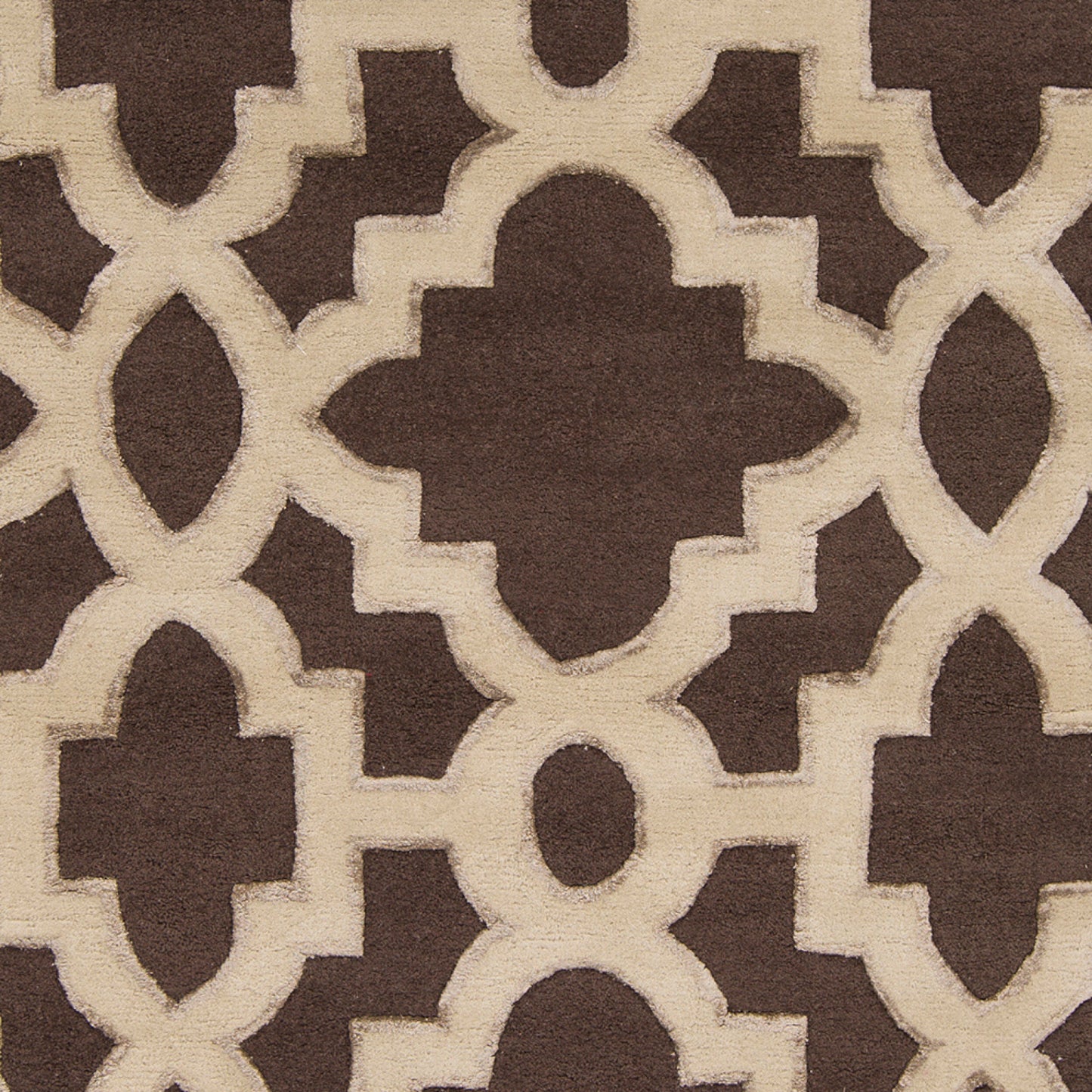 Alfombra de lana hecha a mano Modern Classics CAN-2035 de 2,7 x 3,6 m