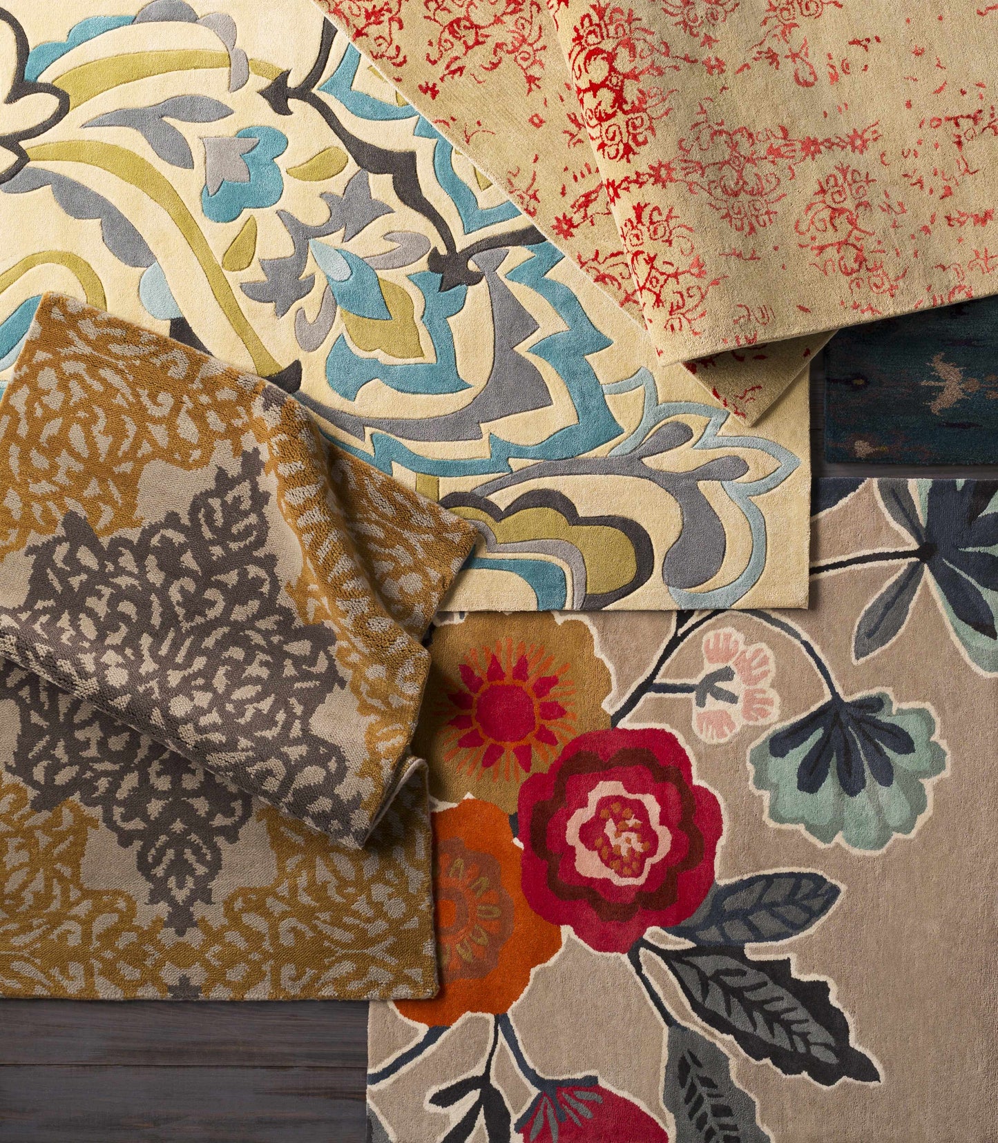 Caspian CAS-9914 Hand Knotted Rug