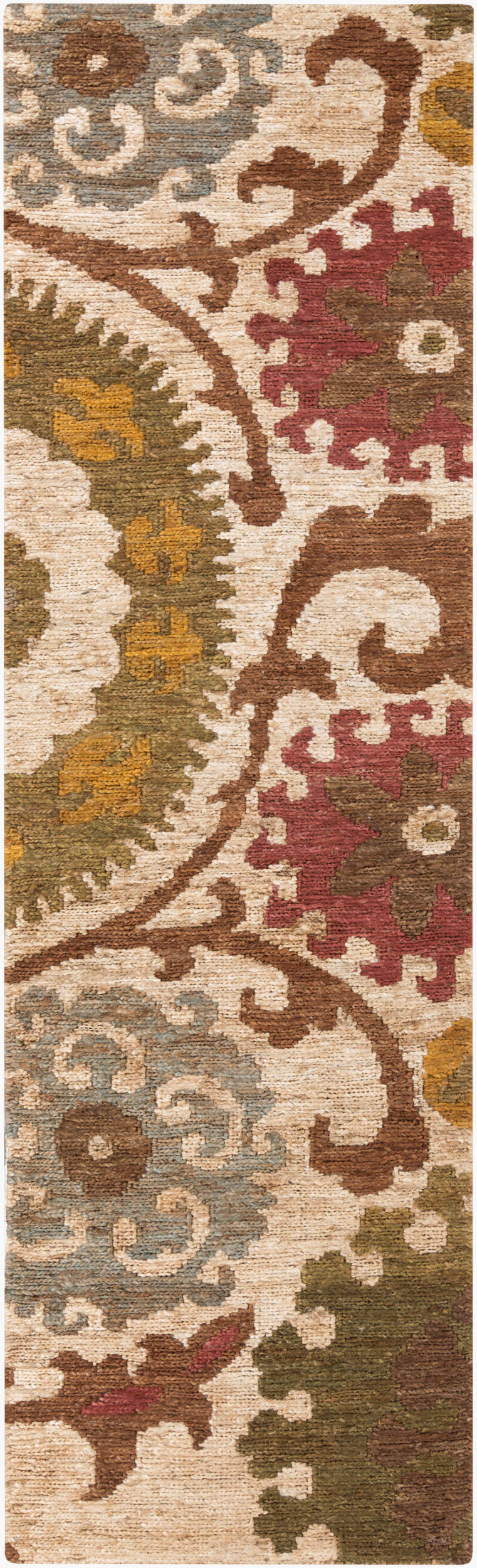 Columbia CBA-106 8ft Runner Handmade Jute Runner Rug