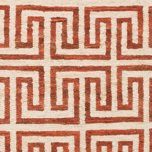 Alfombra decorativa de yute hecha a mano Columbia CBA-118 de 2' x 3'