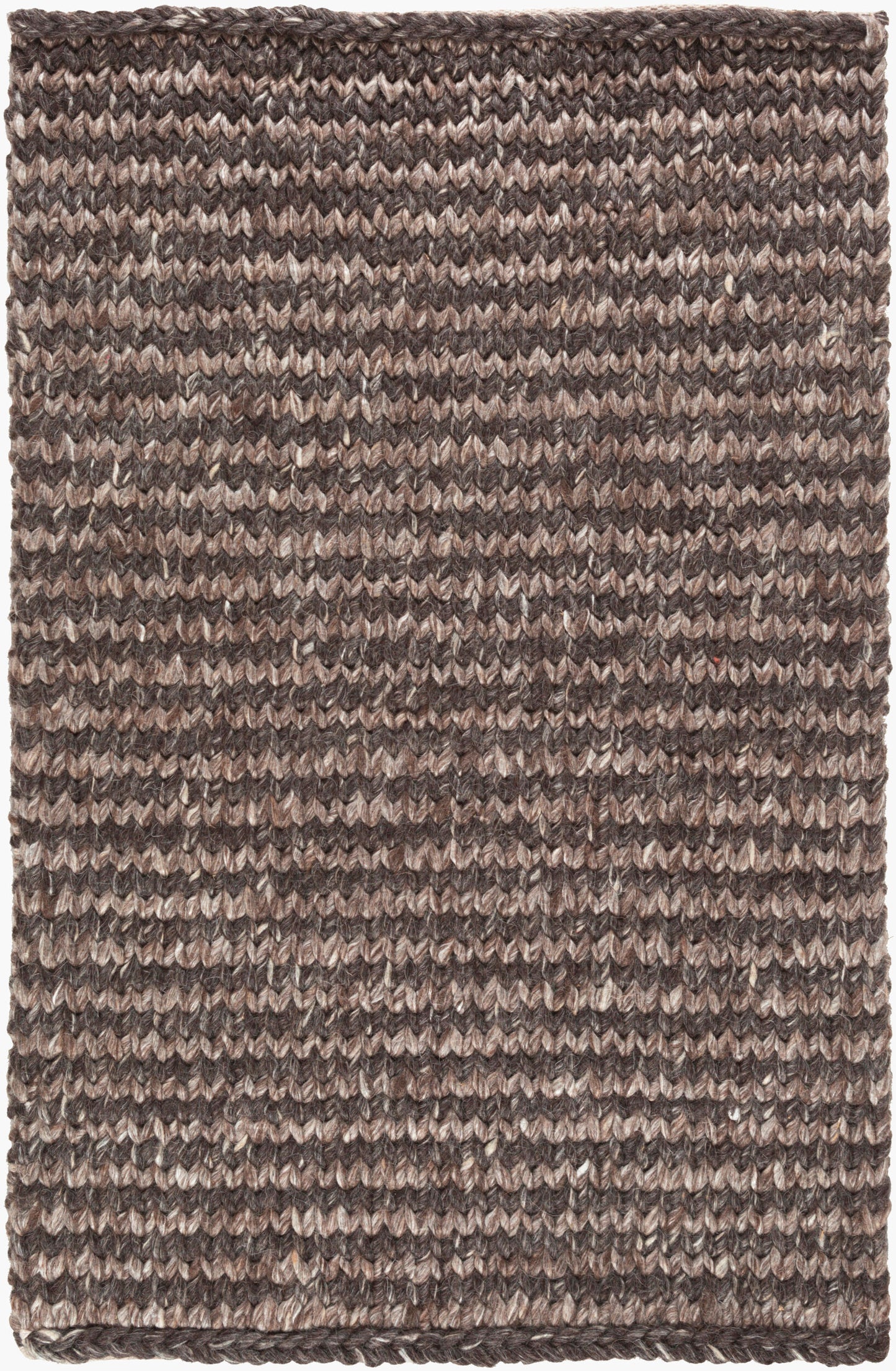 Alfombra decorativa hecha a mano Cable CBL-7000 de 2' x 3'