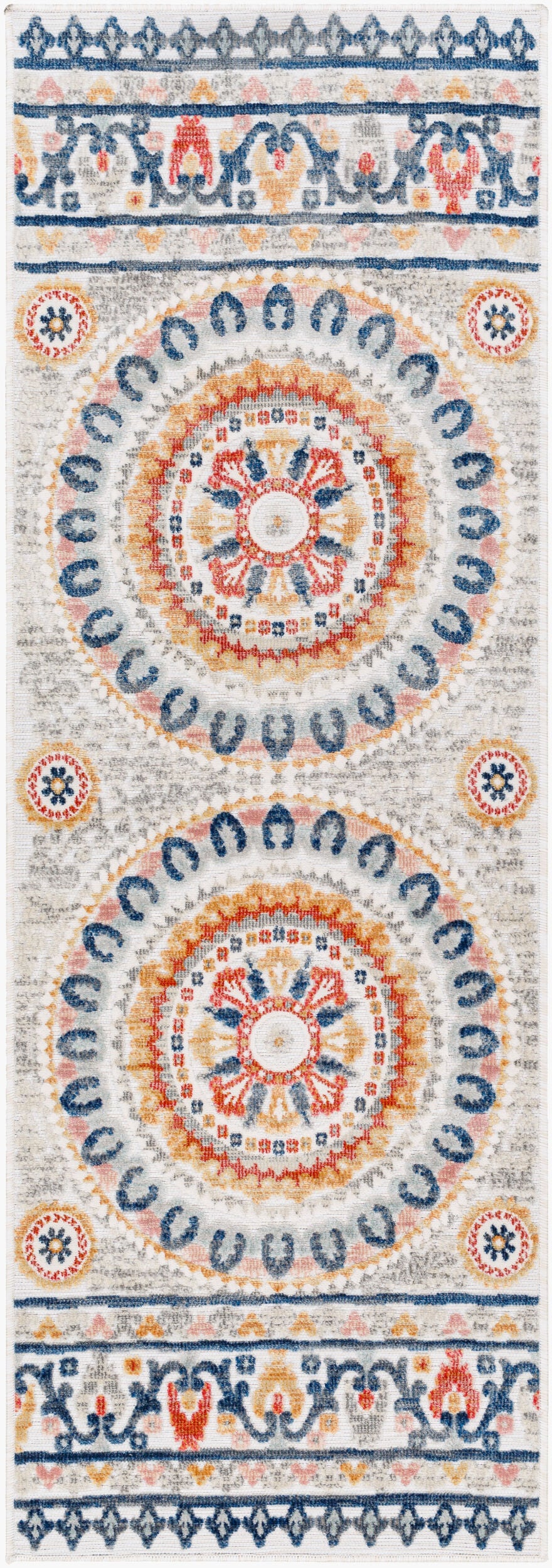 Cabo CBO-2310 7ft Runner Machine Woven Indoor/Outdoor Runner Rug