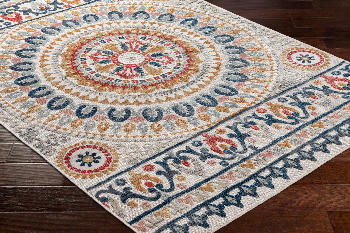 Cabo CBO-2310 2' x 3' Machine Woven Indoor/Outdoor Accent Rug