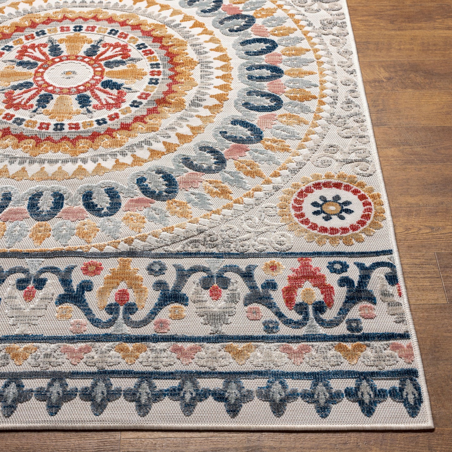 Cabo CBO-2310 2' x 3' Machine Woven Indoor/Outdoor Accent Rug