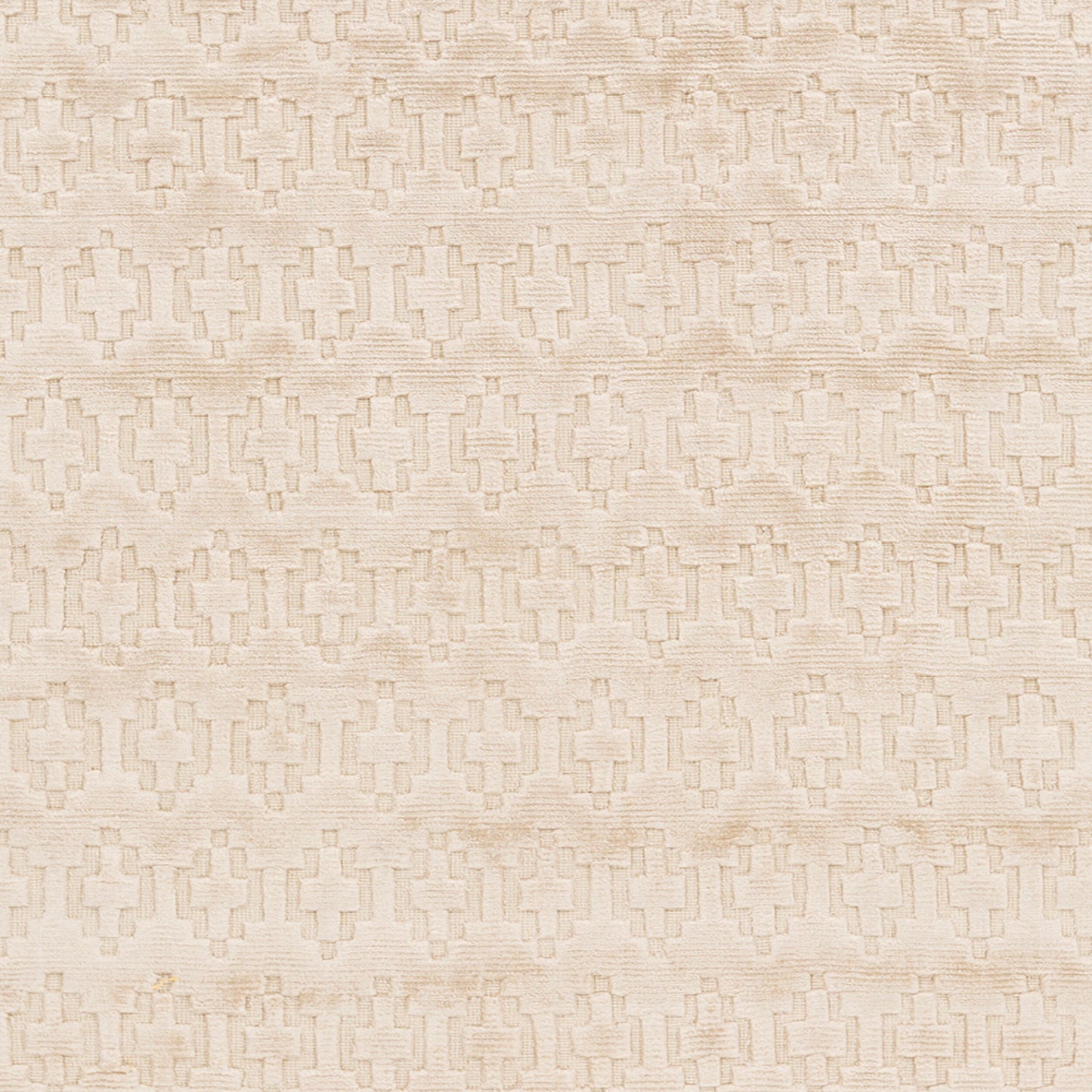 Alfombra decorativa de seda sintética hecha a mano Castlebury CBY-7000 de 2' x 3'