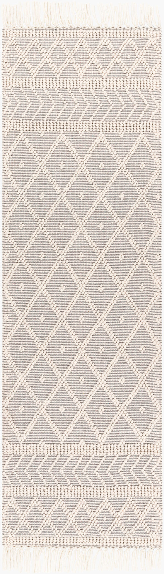 Casa DeCampo CDC-2304 8ft Runner Handmade Wool Runner Rug