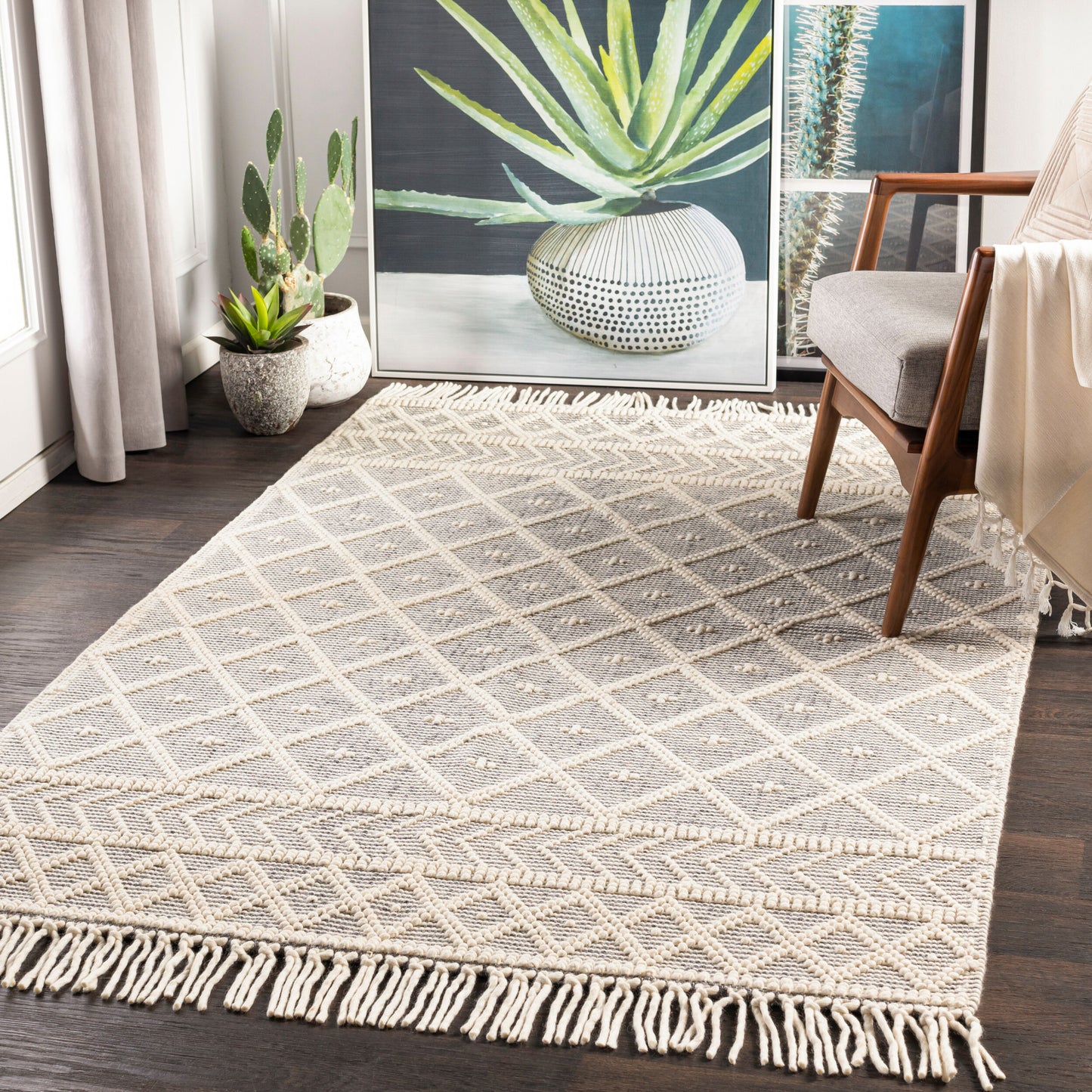 Casa DeCampo CDC-2304 8' x 10' Handmade Wool Area Rug