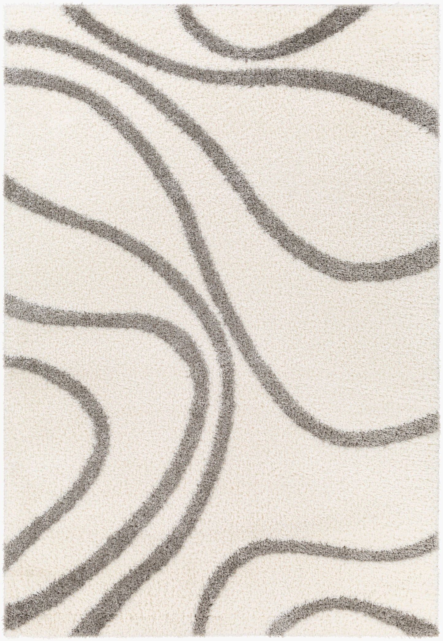 Cloudy Shag CDG-2300 6' x 9' Machine Woven Area Rug