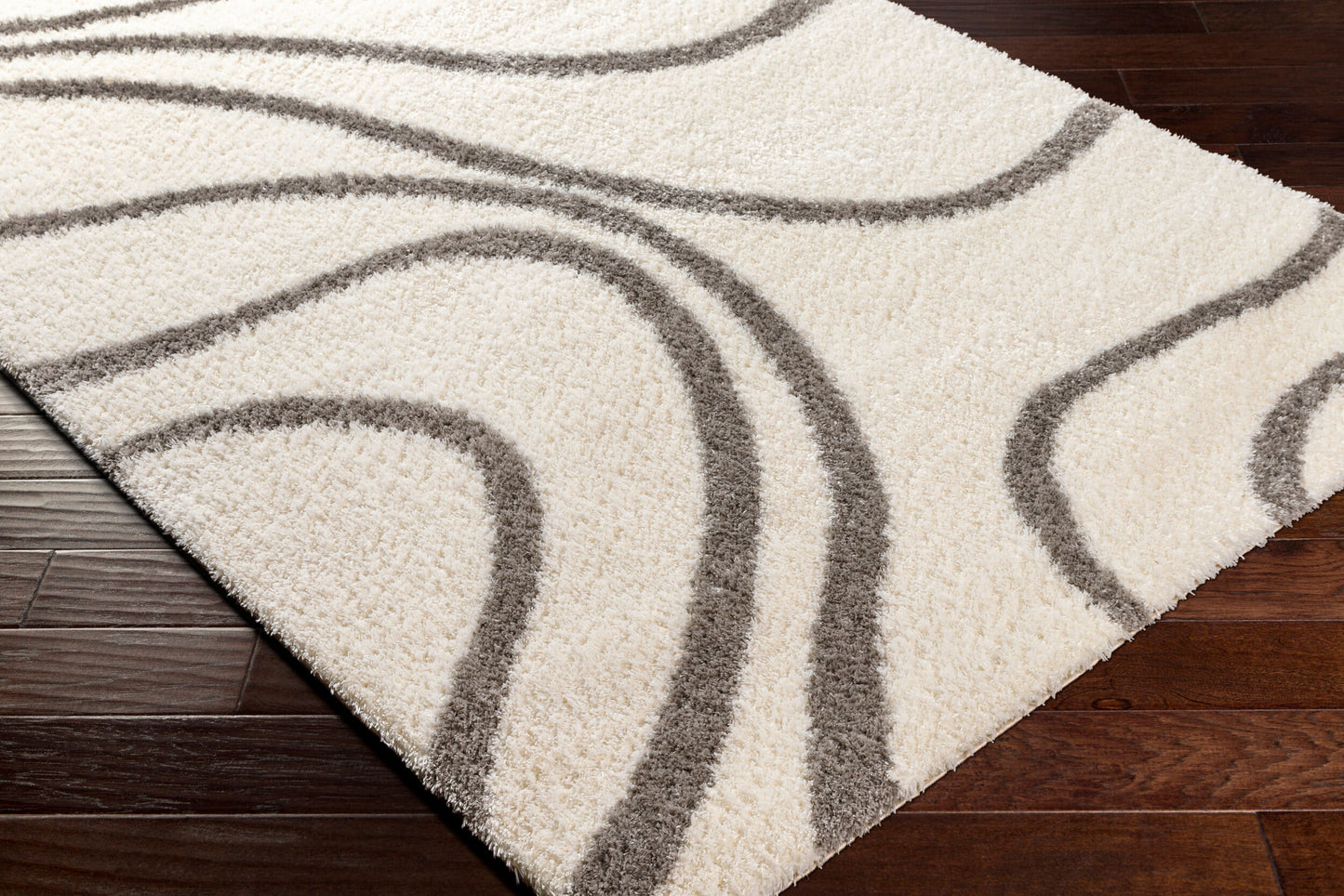 Cloudy Shag CDG-2300 6' x 9' Machine Woven Area Rug