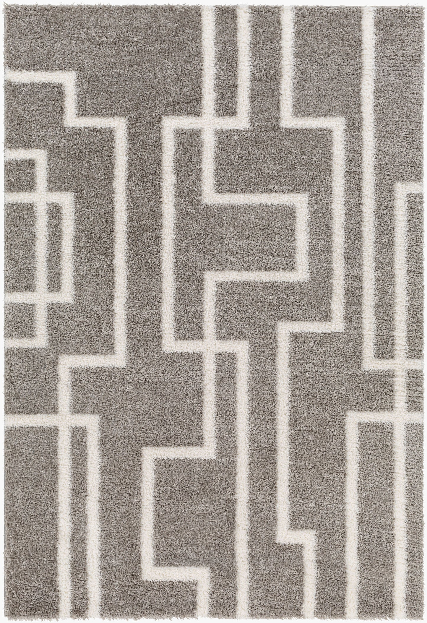 Cloudy Shag CDG-2315 5' x 7' Machine Woven Area Rug