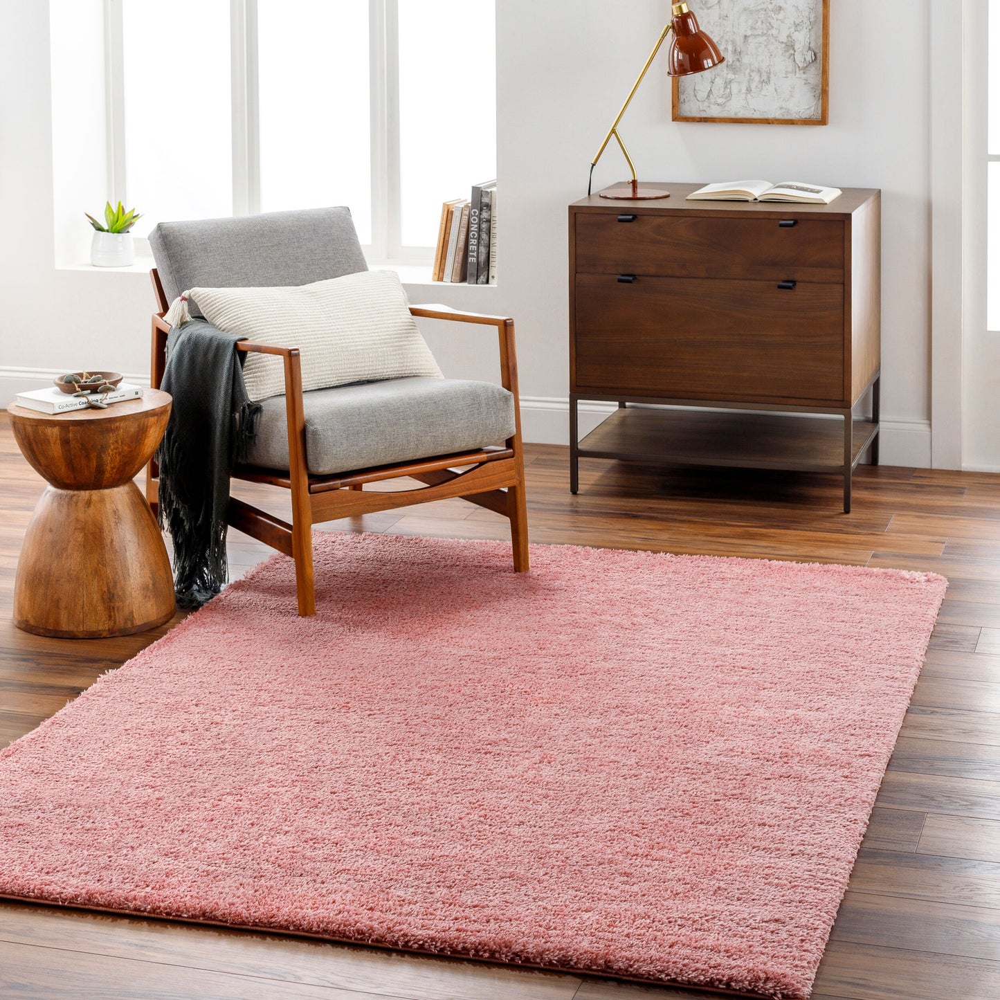 Cloudy Shag CDG-2321 6' x 9' Machine Woven Area Rug