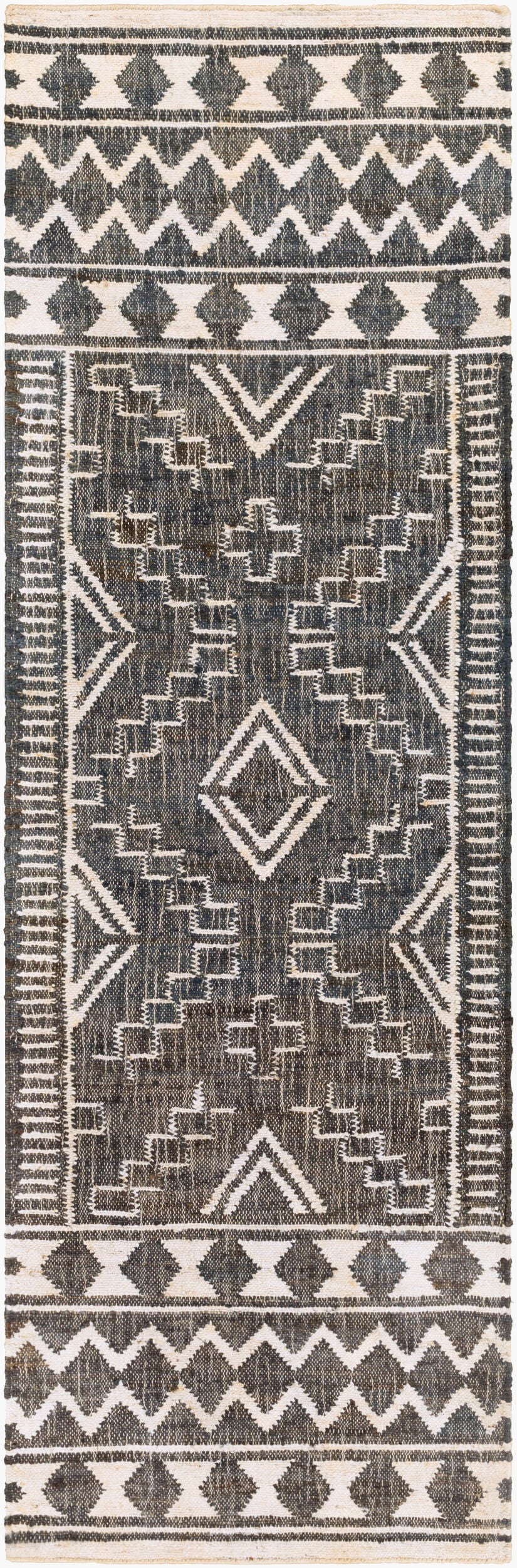 Alfombra de yute Cadence CEC-2300 de 2,4 m, hecha a mano