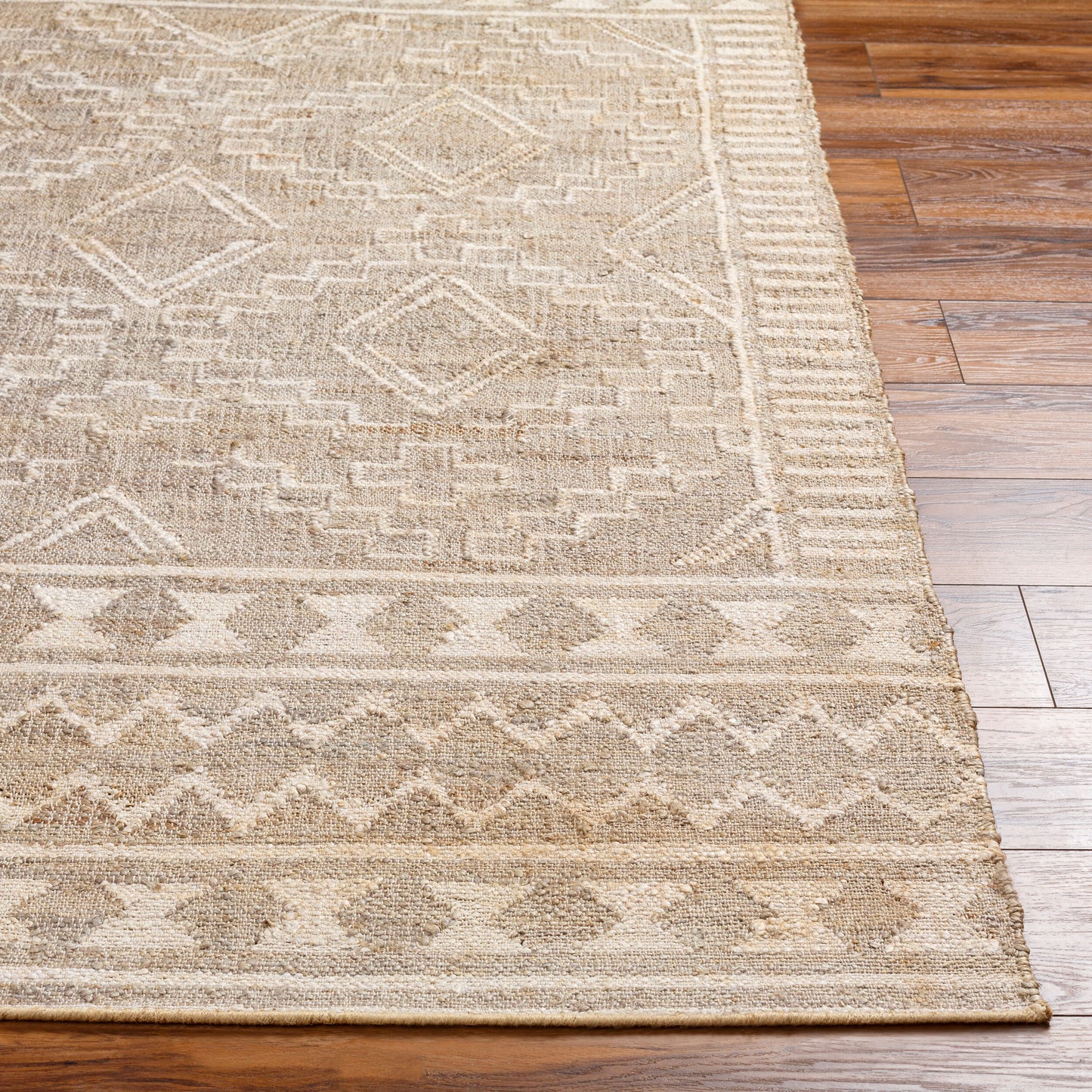 Cadence CEC-2301 8ft Runner Handmade Jute Runner Rug