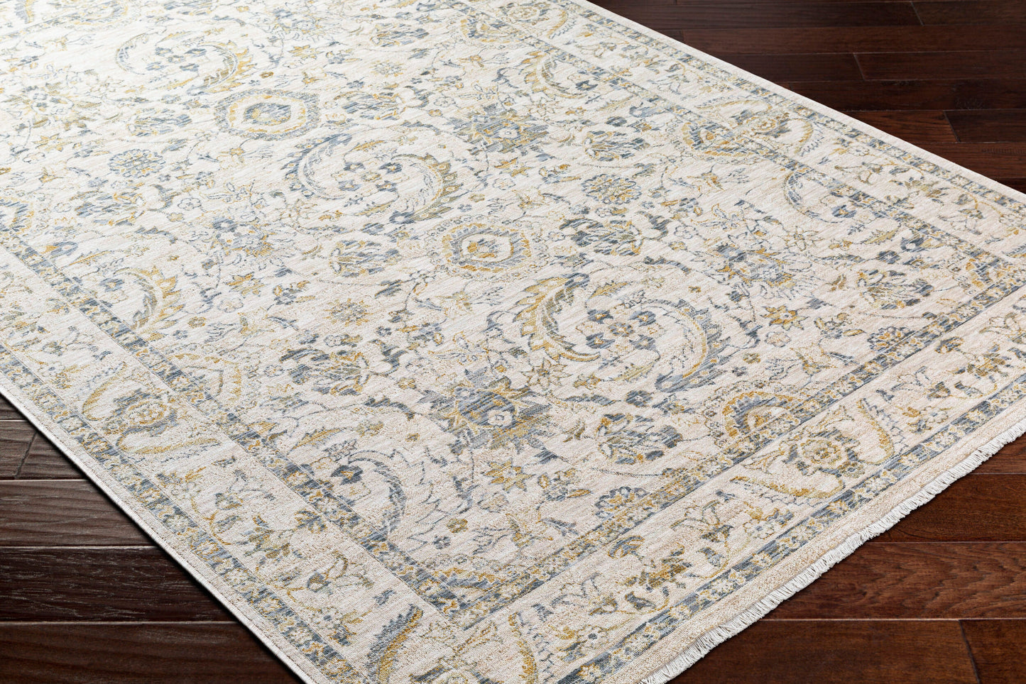 Chicago CHG-2300 8ft Round Machine Woven Area Rug