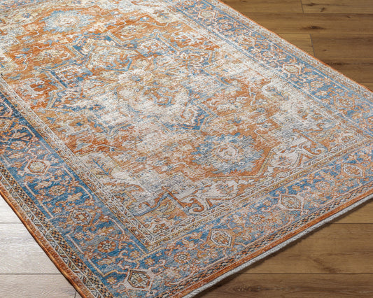 Alfombra decorativa tejida a máquina Chicago CHG-2301 de 2' x 3'