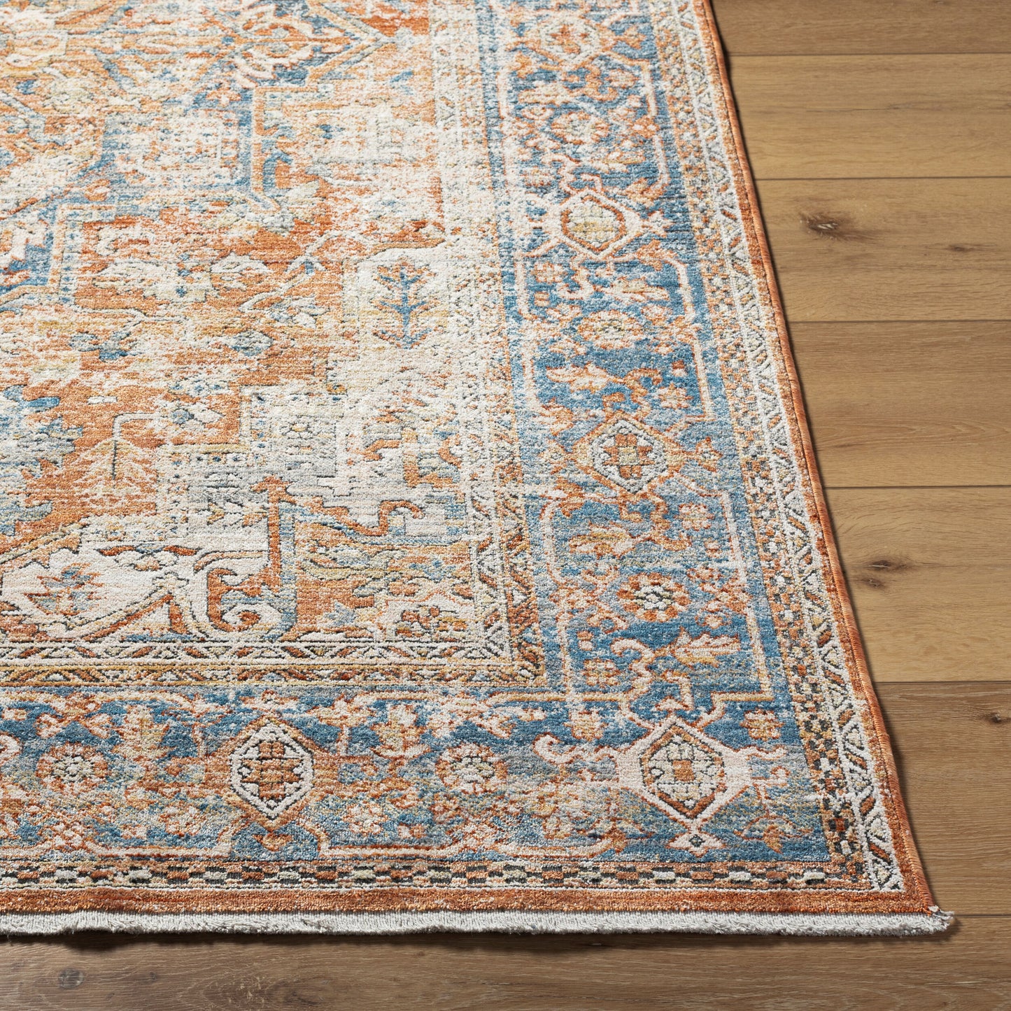 Chicago CHG-2301 8ft Round Machine Woven Area Rug