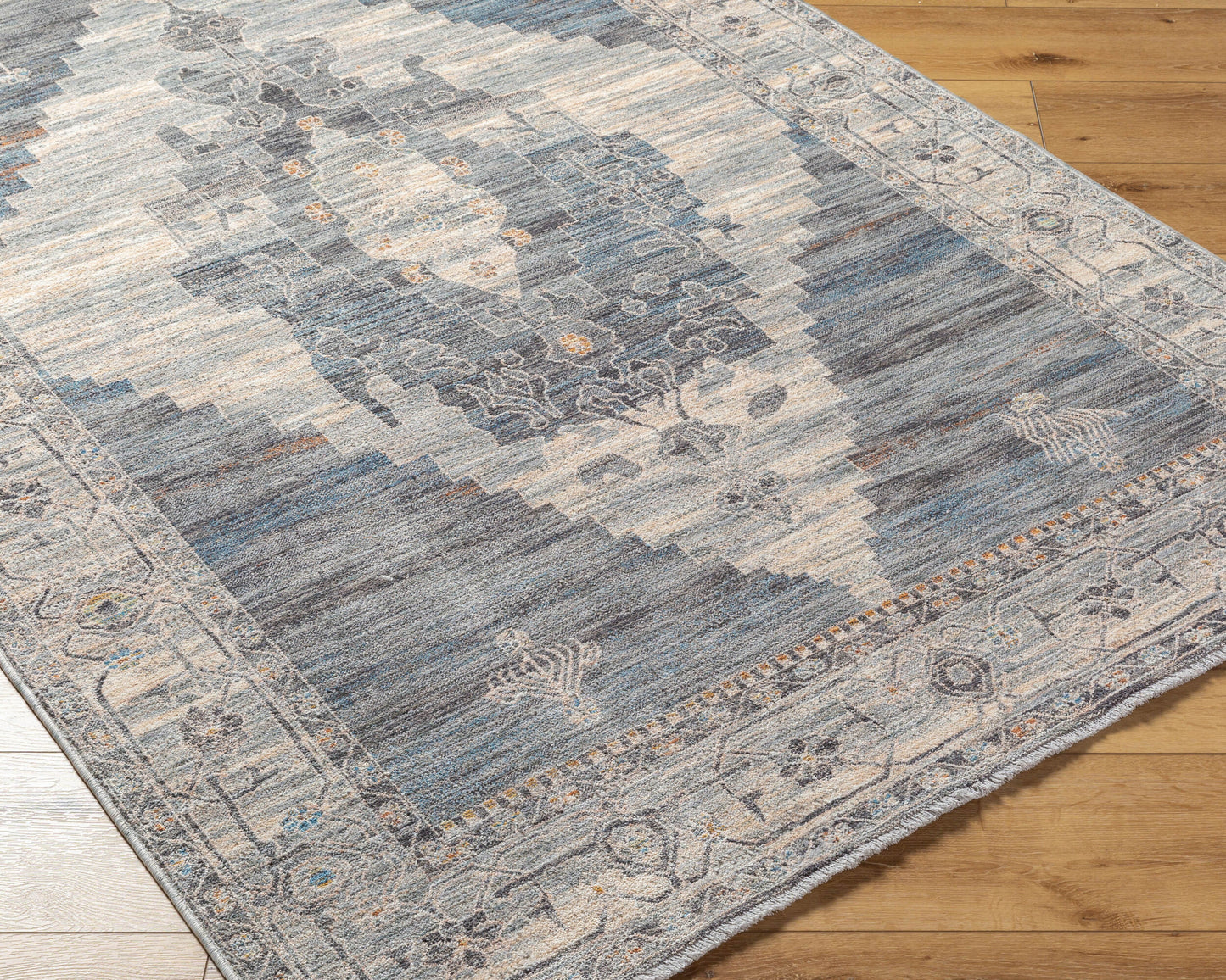 Chicago CHG-2314 8ft Round Machine Woven Area Rug