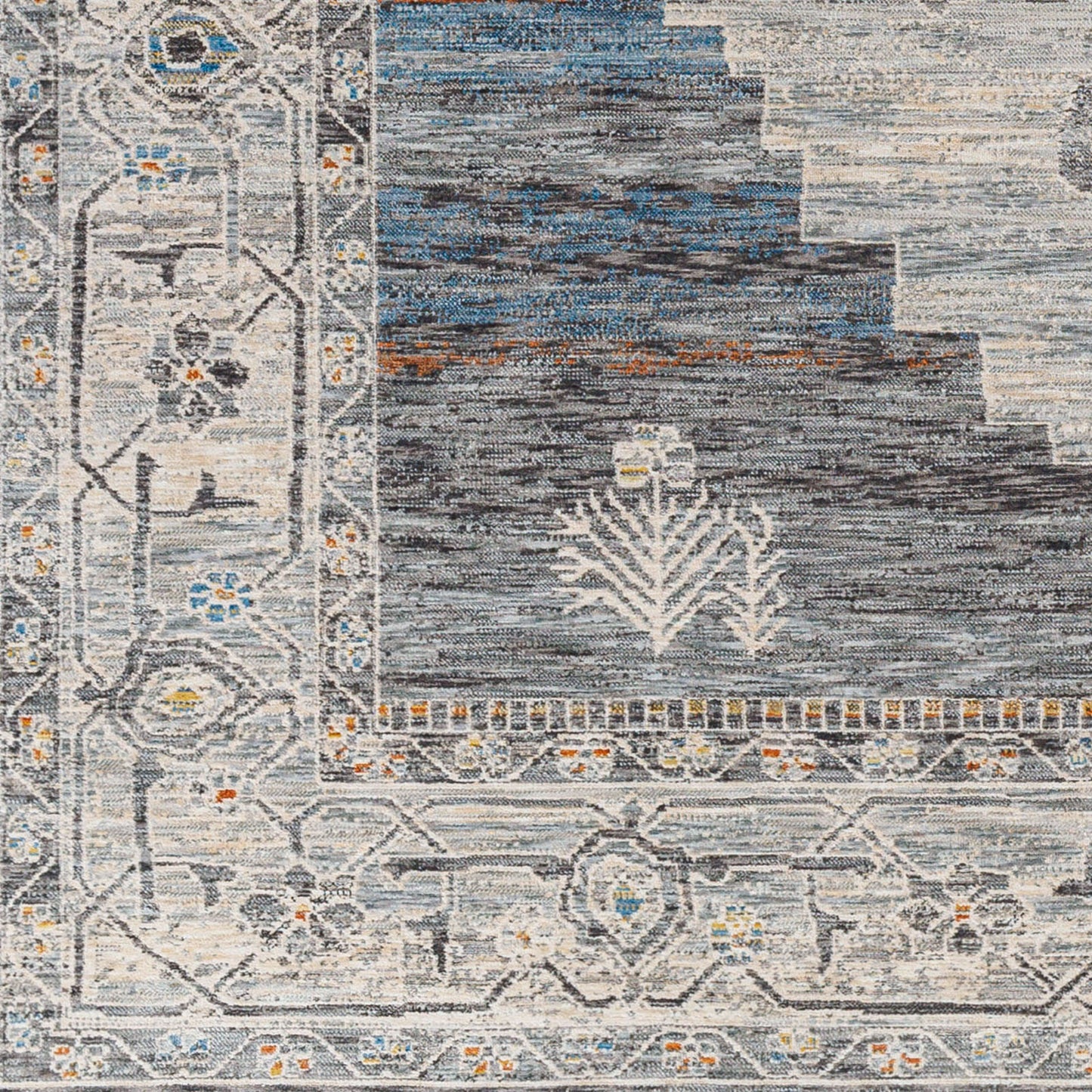 Chicago CHG-2314 8ft Round Machine Woven Area Rug