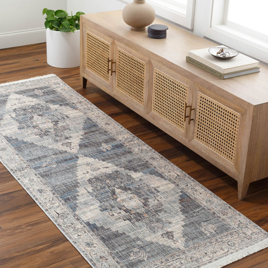 Chicago CHG-2314 8ft Runner Machine Woven Runner Rug