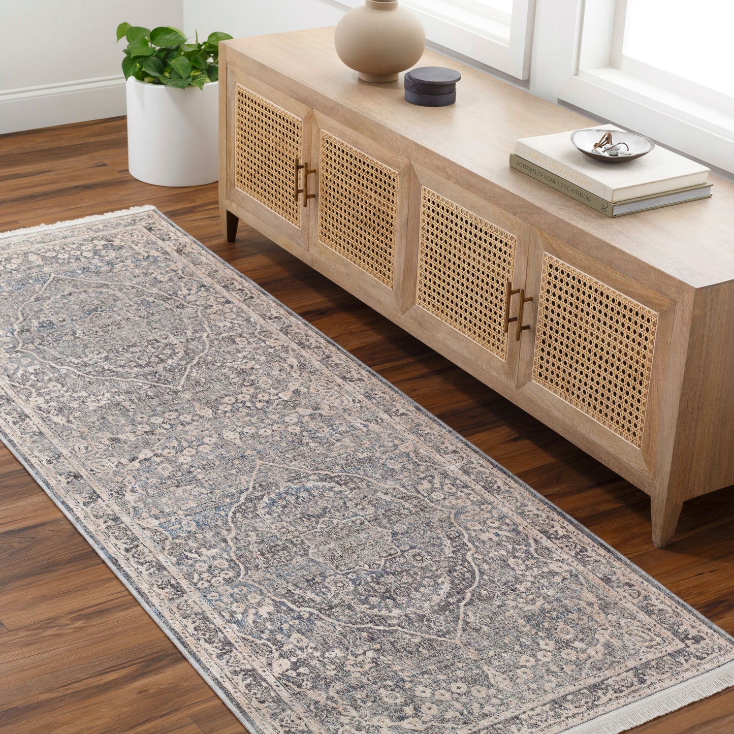 Chicago CHG-2315 12ft Runner Machine Woven Runner Rug