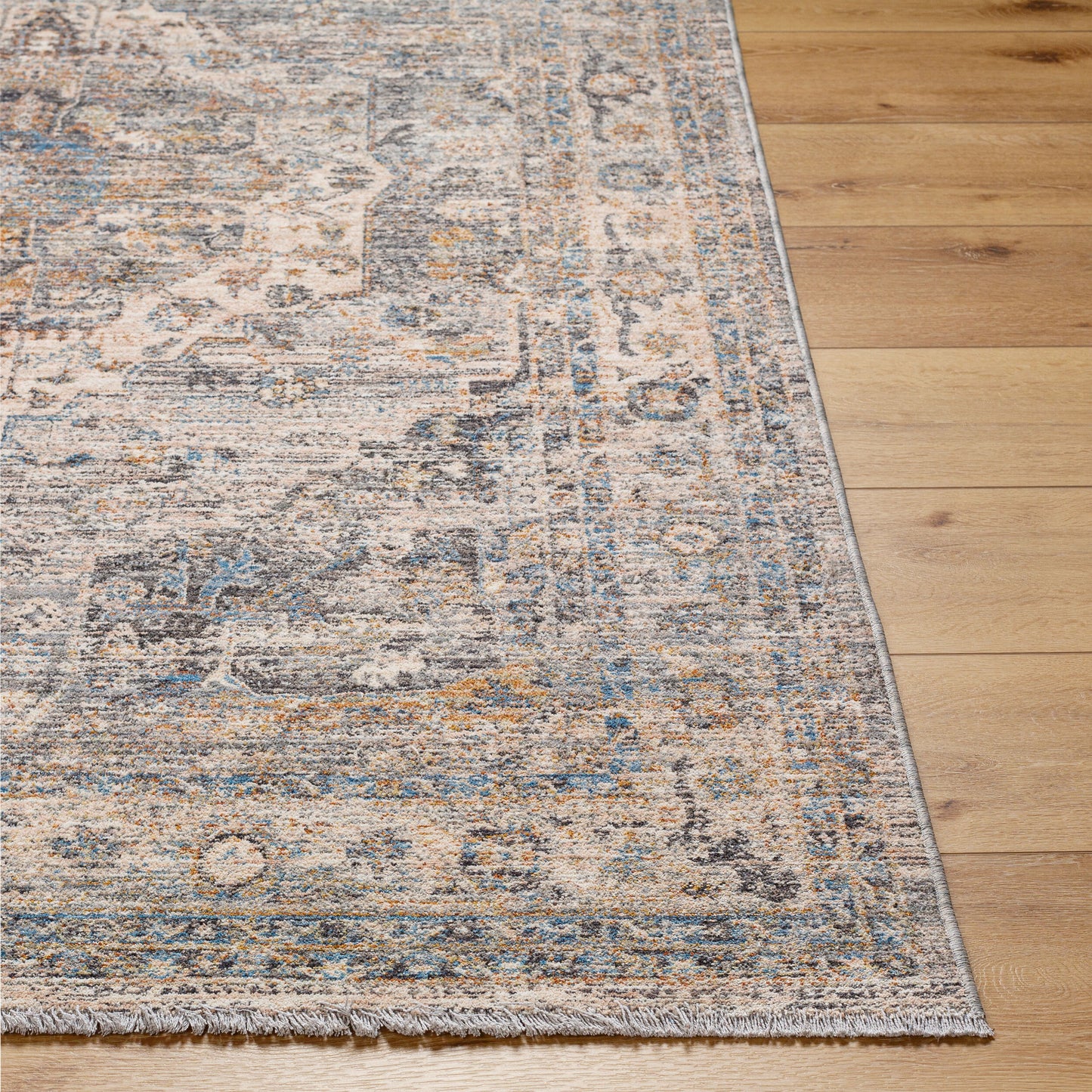 Chicago CHG-2317 8ft Round Machine Woven Area Rug