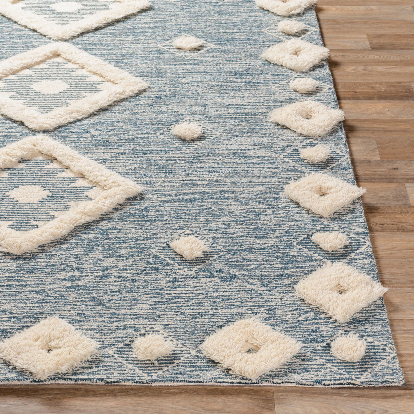 Alfombra Cherokee CHK-2301 de lana hecha a mano de 2,7 x 3,6 m