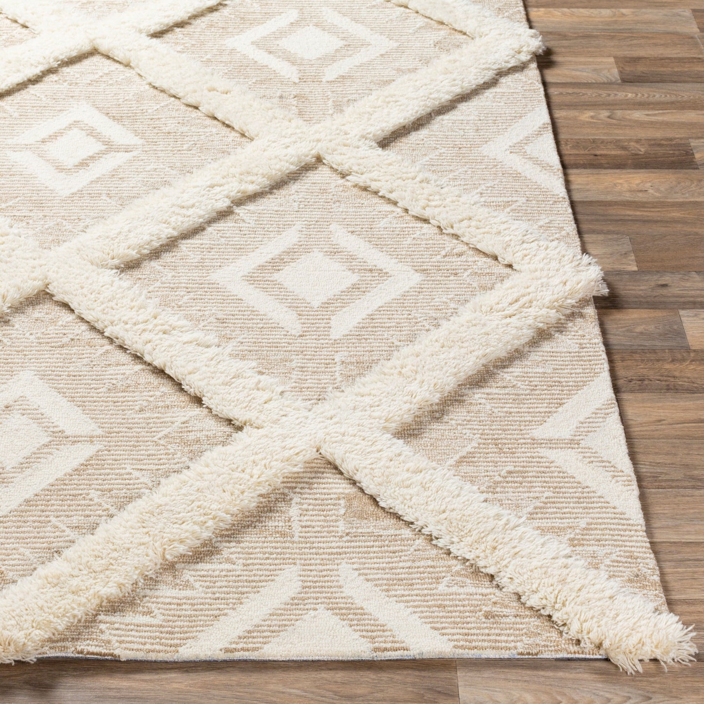 Cherokee CHK-2304 8ft Runner Handmade Wool Runner Rug
