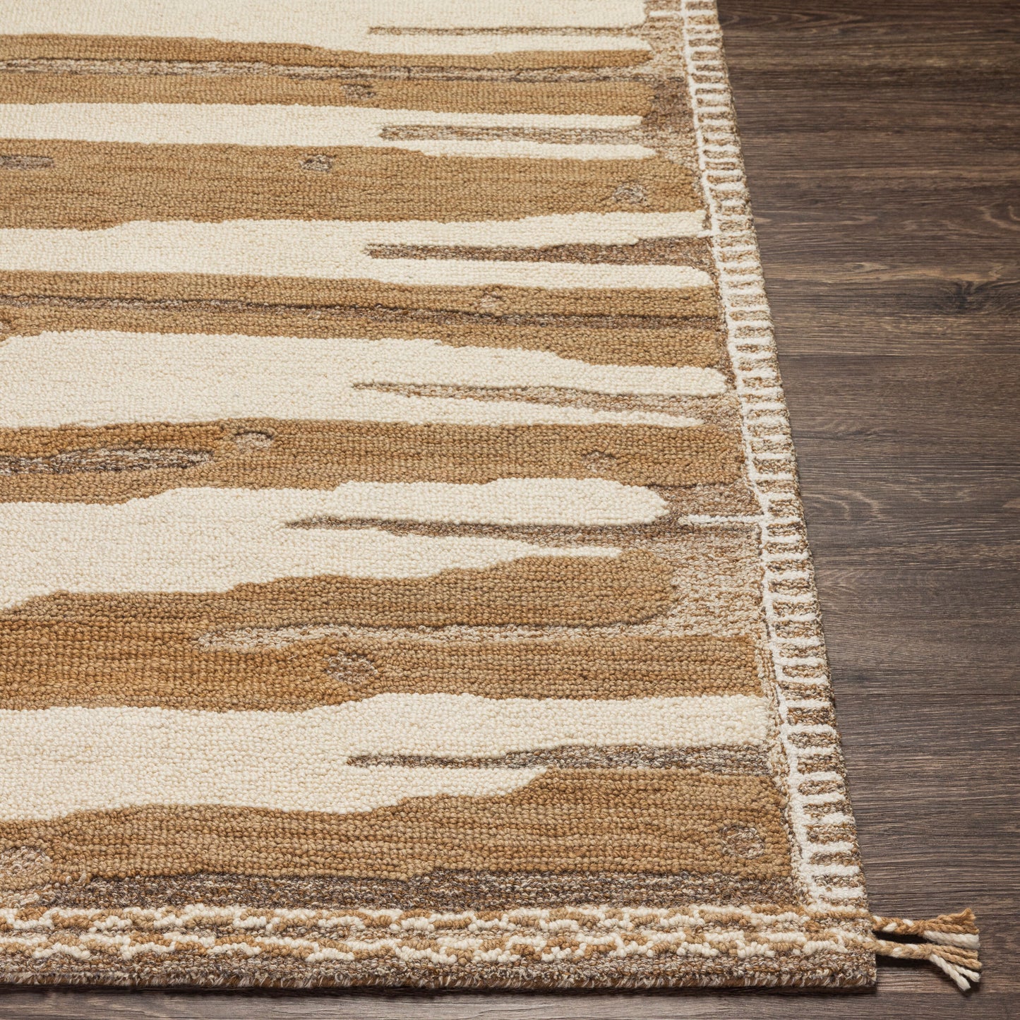 Cherokee CHK-2312 3' x 5' Handmade Wool Accent Rug