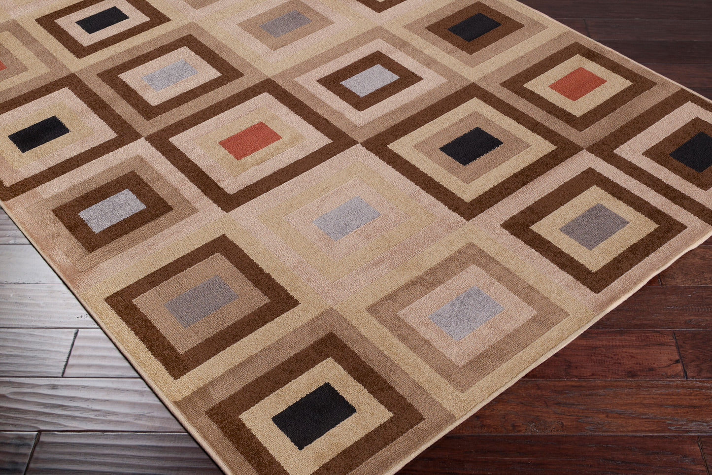 Alfombra tejida a máquina Charleston CHN-1566 de 1,52 m x 2,13 m