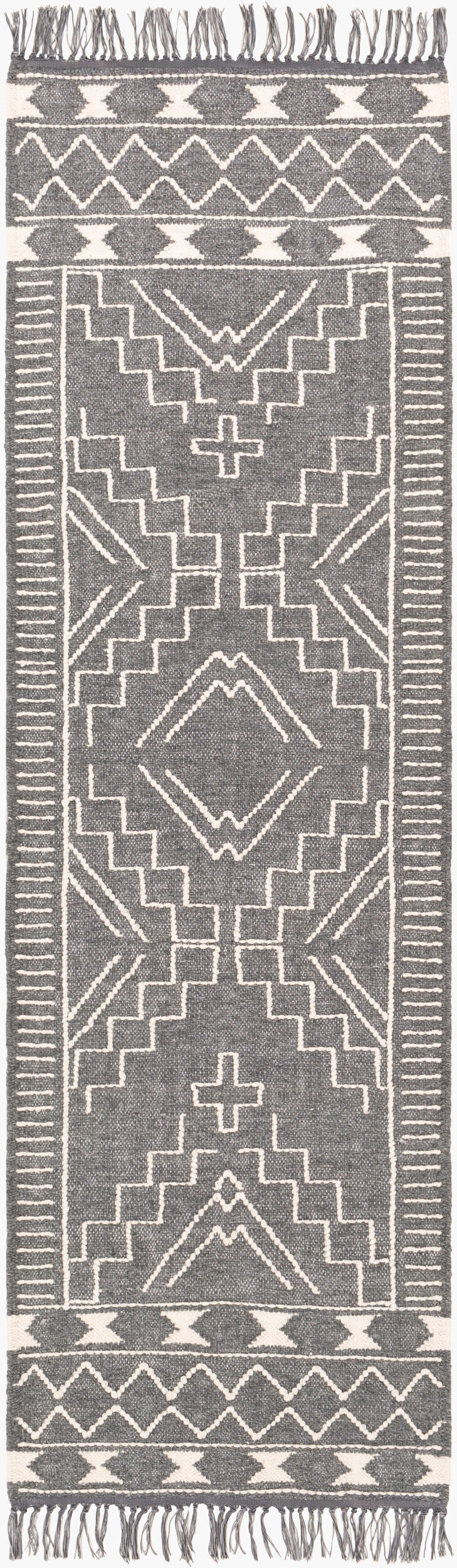 Cheyenne CHY-2302 8ft Runner Handmade Runner Rug