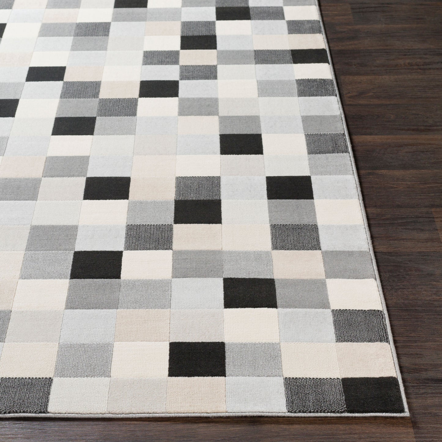 Alfombra decorativa tejida a máquina City CIT-2309 de 3' x 5'