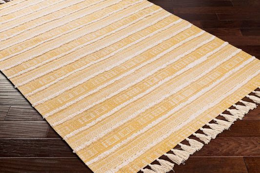 Alfombra decorativa hecha a mano Calisa CLC-2303 de 2' x 4'