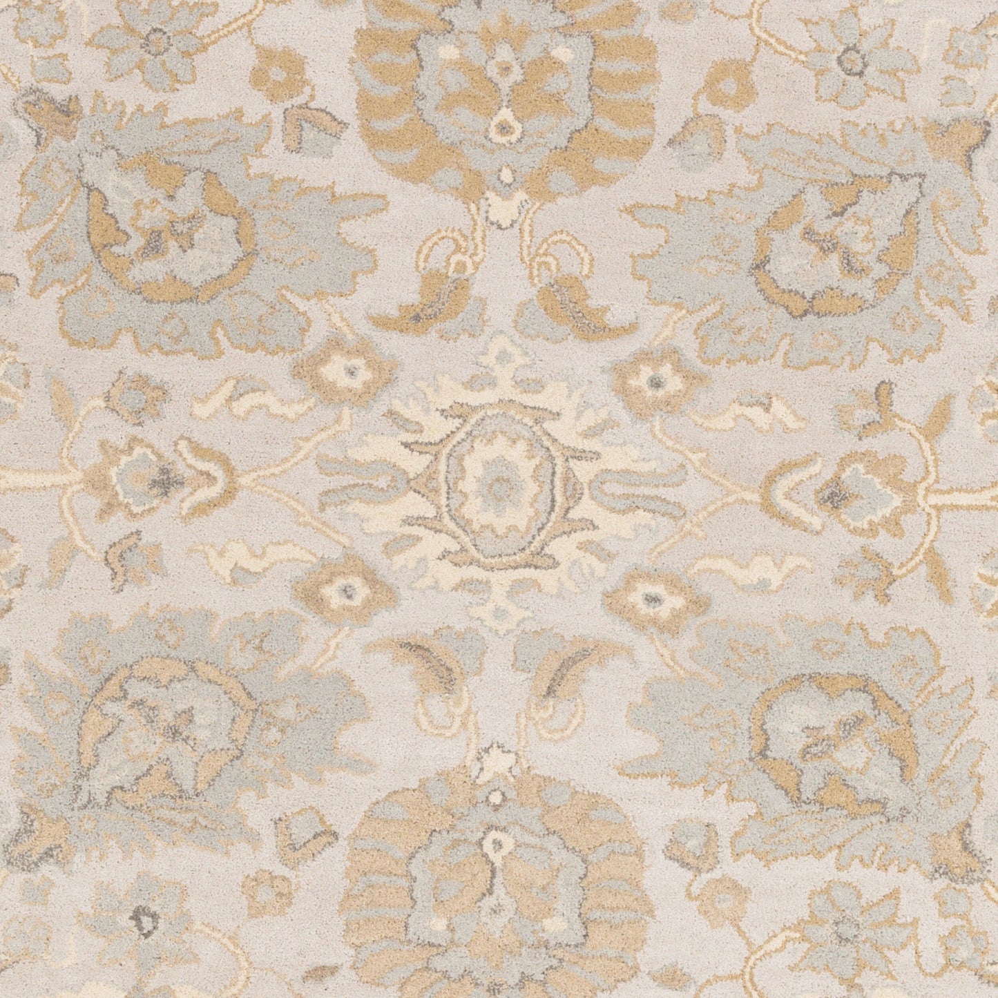 Alfombra de lana hecha a mano Castello CLL-1012 de 2,7 x 3,6 m